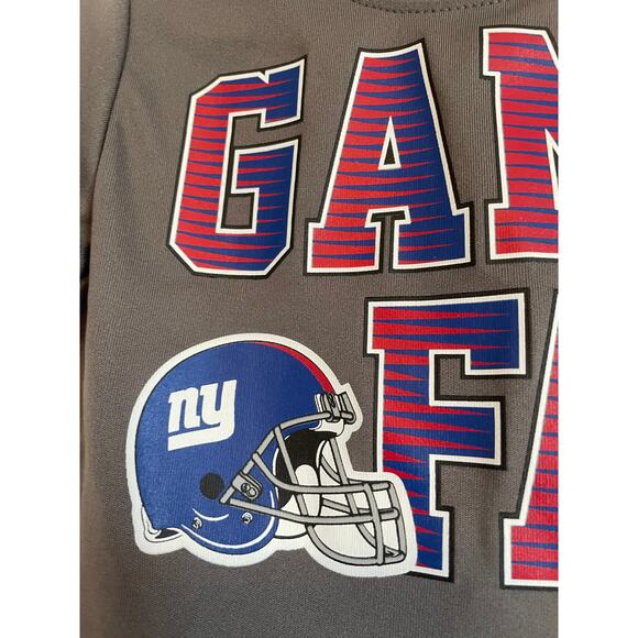 NFL New York Giants short sleeve t-shirt lightweight stretchy logo Size 12 mo - Picture 3 of 6